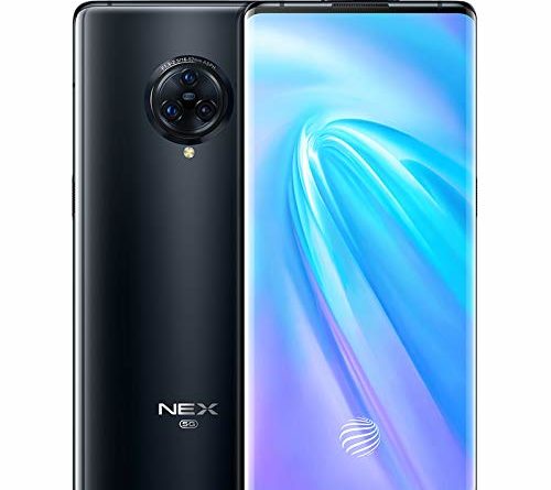 VIVO NEX 3 5G Mobile 8GB+256GB 6.89″ Super AMOLED Snapdragon 855 Plus Android 9 (8GB+256GB, schwarz)