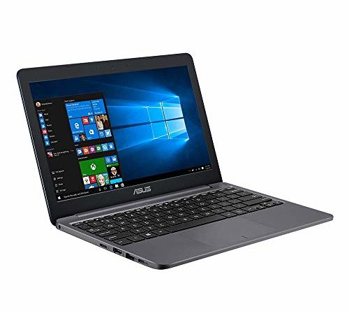 ASUS E203MA (90NB0J02-M04220) 29,4 cm (11,6 Zoll, HD) Notebook (Intel Celeron N4000, Intel UHD-Grafik 600, 4GB RAM, 64GB eMMC, Windows 10S + Office 365) Star Grey