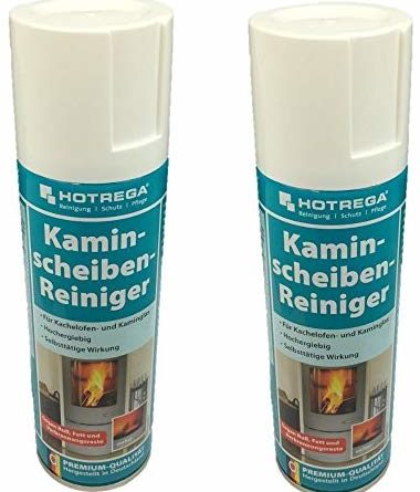 HOTREGA 2 x Kaminscheiben-Reiniger 300 ml (Vorteil-Set)