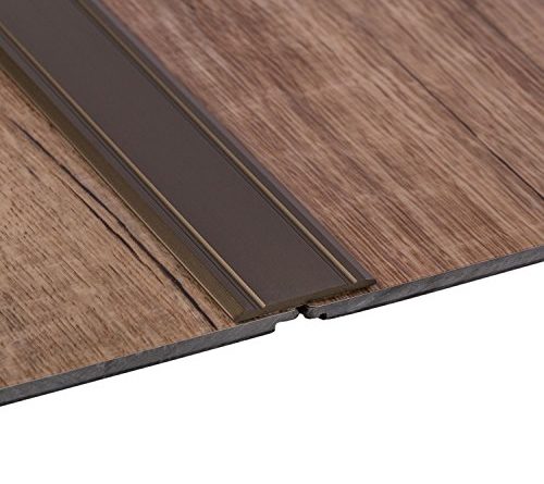 Übergangsprofil selbstklebend SUPERFLACH Alu Bronze Übergangsschiene | Breite 30 mm | Länge 100 cm | Boden-Profil Laminat – Fliesen – Parkett UVM. | 1 Stück – Ausgleichsprofil Aluminium