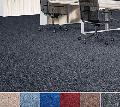 Nadelfilz Teppich, GUT-Siegel, Emissions- & geruchsfrei, wasserabweisend | Viele Farben & Größen (100×200 cm, anthrazit)