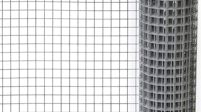 Windhager Wühlmausgitter Volierendraht Wühlmausschutz Maulwurfgitter Maulwurfsperre Schutzgitter für Hochbeete, 2,1 x 1,1m, Maschenweite 6,3 mm, verzinkt und punktverschweißt, 79010, Silber