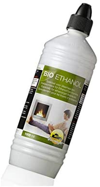 Moritz 1000 ml Bio-Ethanol 96,6% Premium Alkohol für Ethanolkamine Gelkamine Bambusfackeln rückstandslose Verbrennung aus nachwachsenden Rohstoffen