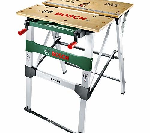 Bosch Arbeitstisch PWB 600 (4x Spannbacken, Tragekapazität max.: 200 kg, Karton)