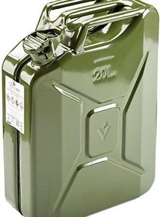 HP-Autozubehör 10120 Stahlblech Benzinkanister 20 Liter 1 Stück