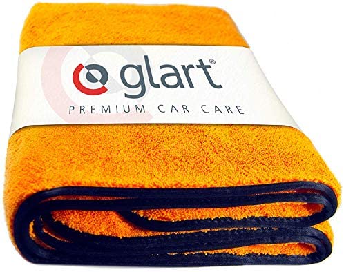 Glart 44WG Watergate super saugfähiges Mikrofaser-Trockentuch, orange, 1 Stück