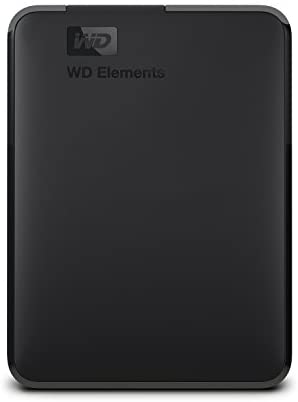 WD Elements externe Festplatte 500 GB (USB 3.0-Schnittstelle, Plug-and-Play, kompakt und leicht) schwarz