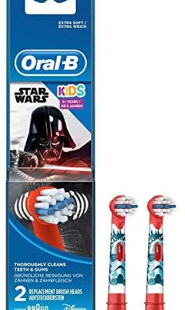 Oral-B Star Wars Aufsteckbürsten, Für Kinder ab 3 Jahren, 2 Stück