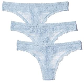 Amazon-Marke: Iris & Lilly Damen Tanga Soft Lace, 3er-Pack