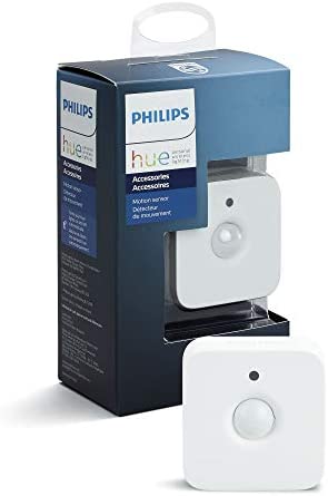 Philips Hue Bewegungssensor intelligenter Bewegungsmelder integrierter Tageslichtsensor Zubehör für Ihr Philips Hue System