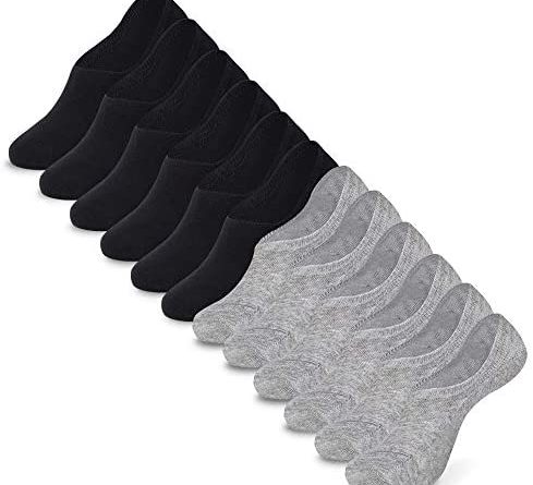 YouShow Sneaker Socken Damen Herren 12 Paar Füßlinge Unsichtbare Footies Unisex