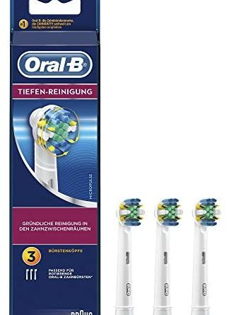 Oral-B Tiefenreinigung Aufsteckbürsten, Für eine überlegene Tiefenreinigung in den Zahnzwischenräumen, 3 Stück