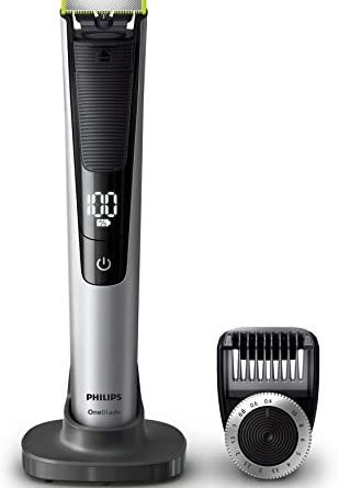 Philips OneBlade Pro Face QP6520/30, mit 1 Präzisionstrimmer, 14 Längeneinstellungen