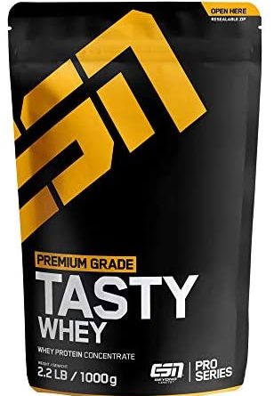 ESN Tasty Whey, 1000g Standbeutel Banana