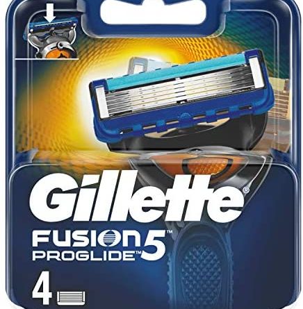 Gillette Fusion5 ProGlide Rasierklingen, für Männer, 4 Stück