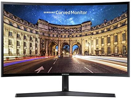 Samsung C24F396FHU 60,9 cm (24 Zoll) Curved Monitor, schwarz