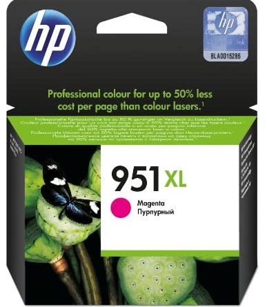 HP 951XL rot Original Druckerpatrone mit hoher Reichweite für HP Officejet Pro 276dw, 8600, 8610, 8620, 251dw, 8100