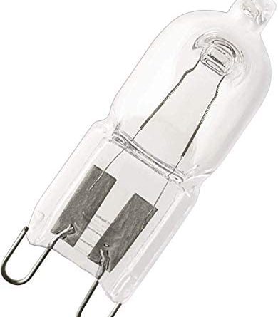 Osram Special Oven Halogen-Backofenlampe, G9-Sockel, dimmbar, 25 Watt, Warmweiß – 2700k, für über 200 Grad einsetzbar