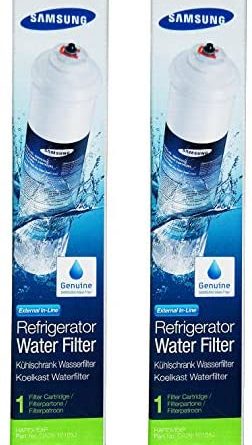 2 x Samsung Aqua Pure Plus DA29-10105J Ersatz Externer Kühlschrank Wasser Filter