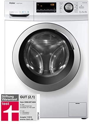 Haier HW80-BP14636 Waschmaschine Frontlader/A+++/8 kg/1400 UpM/Vollwasserschutz