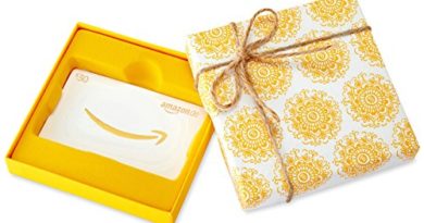 Amazon.de Geschenkkarte in Geschenkbox (Ringelblumen)