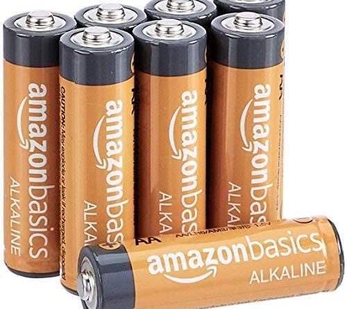 AmazonBasics AA-Alkalibatterien, leistungsstark, 1,5 V, 8 Stück (Aussehen kann variieren)