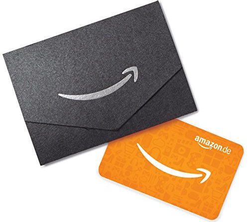 Amazon.de Geschenkkarte in Geschenkkuvert (Schwarz)