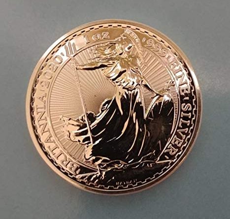 1 Unze oz Silber Münze Britannia 2020 Silbermünze