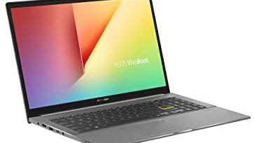 ASUS VivoBook S15 S533FA (90NB0LE3-M00210) 39,sechs Zentimeter (15,sechs Zoll, Full High Definition, WV, matt) Notebook (Intel Core i5-10210U, Intel UHD-Grafik 620, 8GB RAM, 512GB SSD, Windows 10) indie black