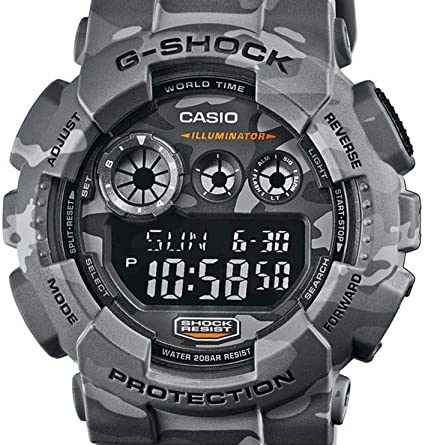 G-SHOCK GD-120CM-8ER Grey camo/camo