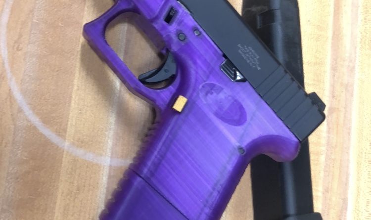 Freemans Glock 26 Polymer80 Rail System 3D-Printable Frame