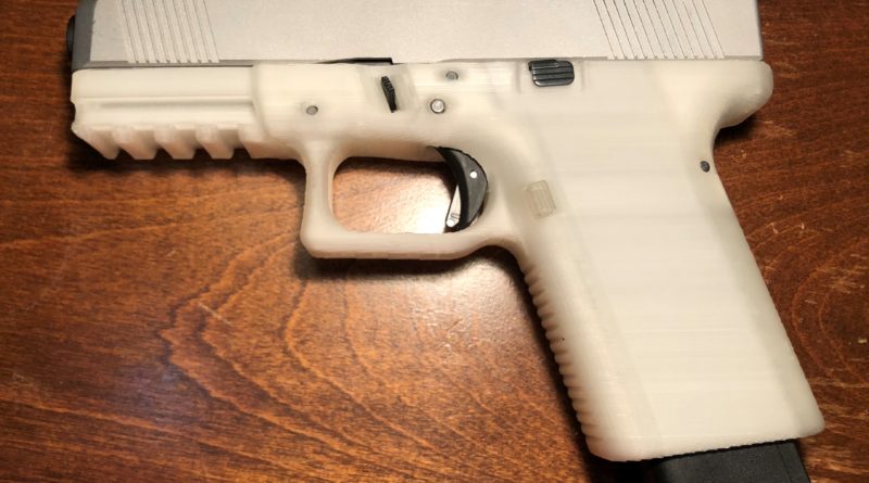 Freemans Glock 19 Polymer80 Rail System 3D-Printable Frame