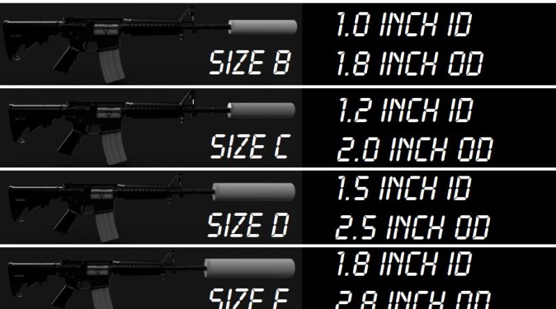 K-CAD 3D Printed Suppressor Pack V1.0