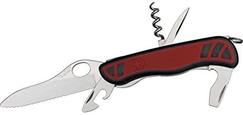 Victorinox Taschenwerkzeug Nomad OneHand Wellenschliff 2C rot/schwarz 0.8351.MWC