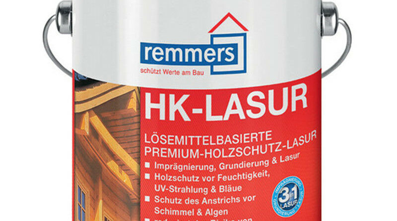 Remmers HK-Lasur 2,5 ltr. unterschiedliche Farbtöne Holzschutzfarbe Lasur