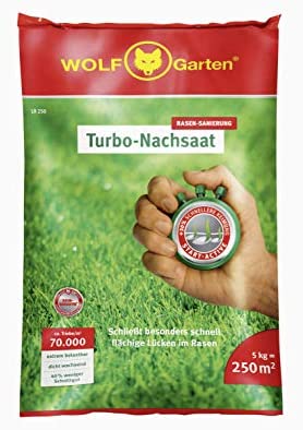 WOLF-Garten – Saatgut, LR 250 Turbo-Nachsaat für 250 m²