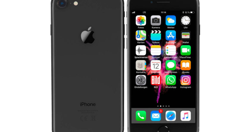 Apple iPhone 8, space-grau 64GB Smartphone ohne SIM-Lock, inkl. OVP