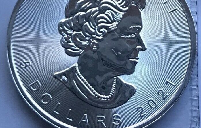 1 Silbermünze: 1 Unze Maple Leaf, Silver Canada, 2021