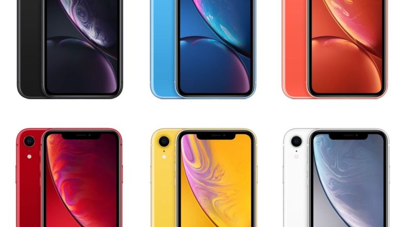 Apple iPhone XR 64GB 128GB 256GB Smartphone ohne Simlock verschiedene Farben