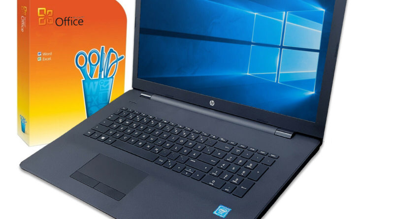 HP Notebook 17 “HD + / Intel N4020 / 8 GB / 1 TB / DVD-RW / Win10 / Office / Laptop