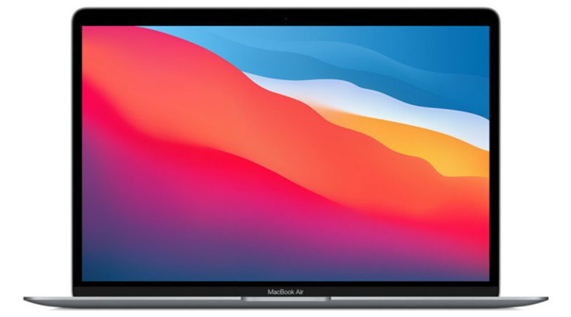 Original APPLE MacBook Air M1 2020 13,3 “Retina 8 GB 256 GB SSD Space Grau