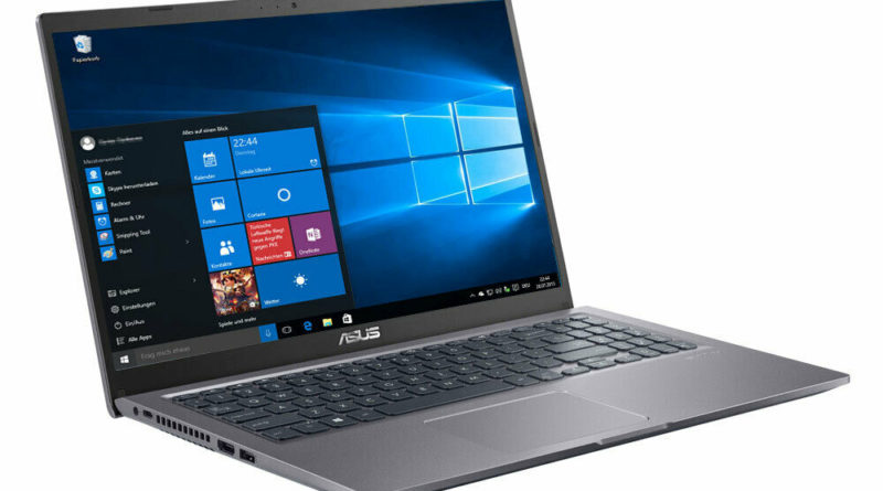 ASUS F515 Intel DualCore 2,8 GHz 4 GB RAM Intel UHD 256 GB SSD Windows 10 Pro