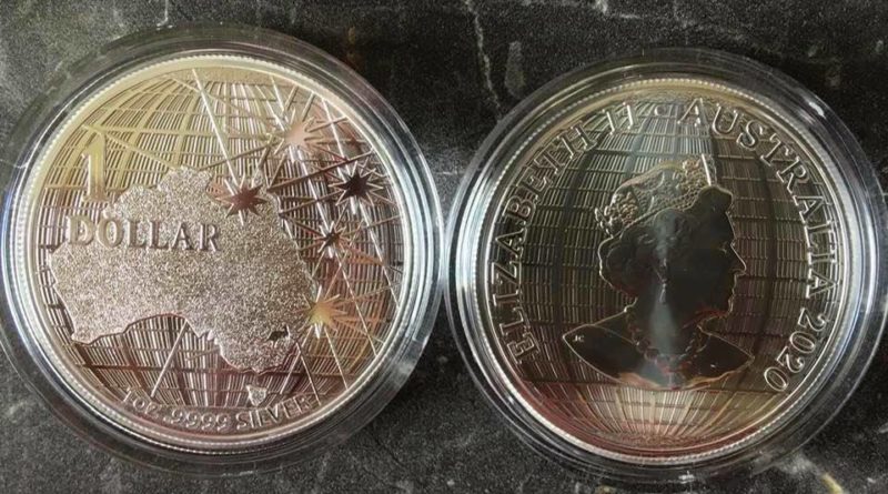 1 Dollar Australien 2020 Beneath the southern Skies – 1 Oz Unze Silber