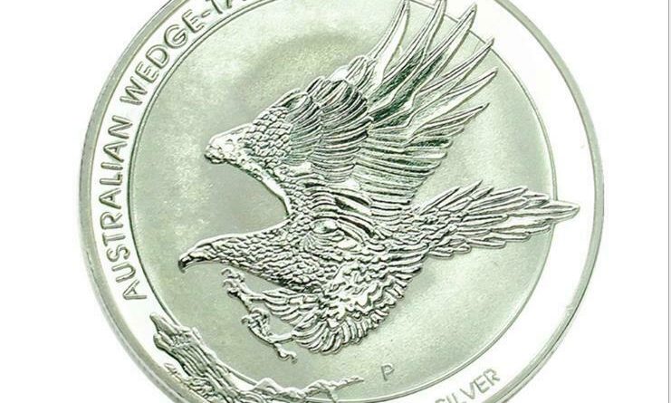 1 Unze Australian Silver Plated Keilschwanzadler 2015  Jahr Silbermünze