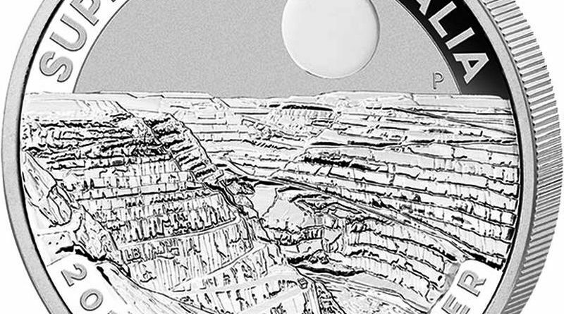 Super Pit 2019 Australien 1$ Super Pit Goldmine 1 Unze Silber BU Erstausgabe!