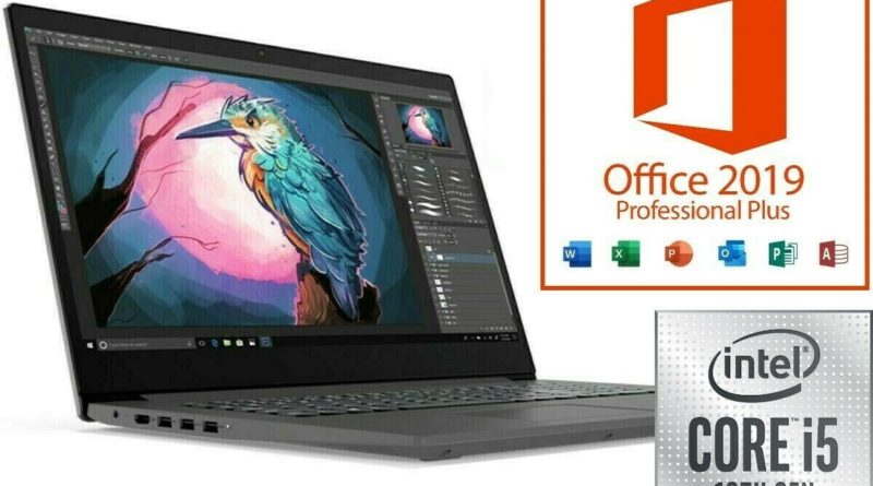 LAPTOP LENOVO V17 – KERN i5 – BIS 32 GB RAM 2000 GB SSD – BÜRO 2019 PRO – 17,3 „