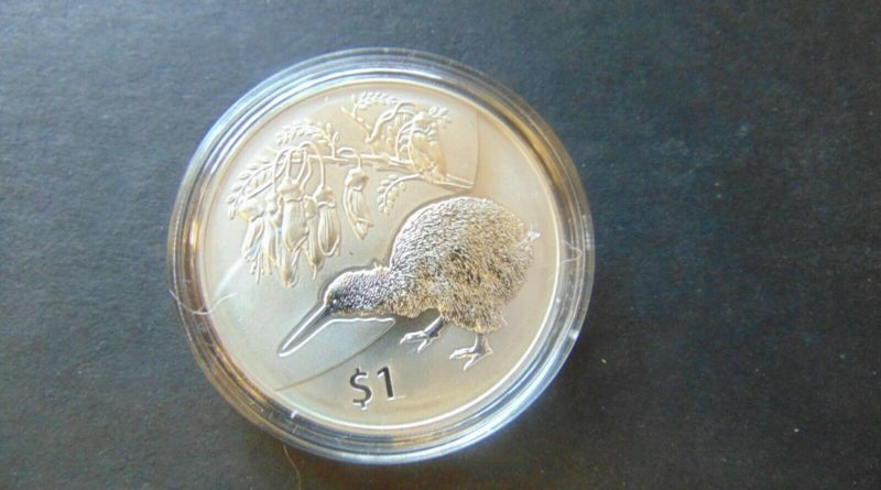 1 DOLLAR NEUSEELAND KIWI  20012 AG 999 1 UNZE SIEHE 2 BILDER