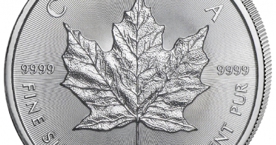 Maple Leaf 2021 1 OZ Unze Ounce Once Silber Silver Argent Kanada Canada