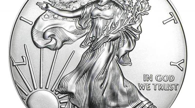 Silbermünze American Silver Eagle 2021 USA 1 oz in Stempelglanz