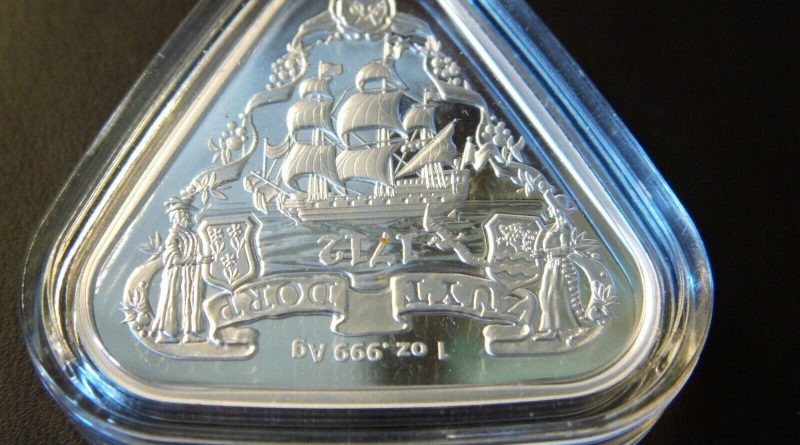 1x Triangular 1Oz Unze 999er Silber Australien Dreiecksmünze Dreieck Barren 1$